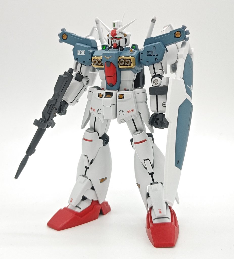 HG　GP０１フルバーニアン（オリジナル塗装）–2枚目/制作者：【侍モデリング部】ユッキー