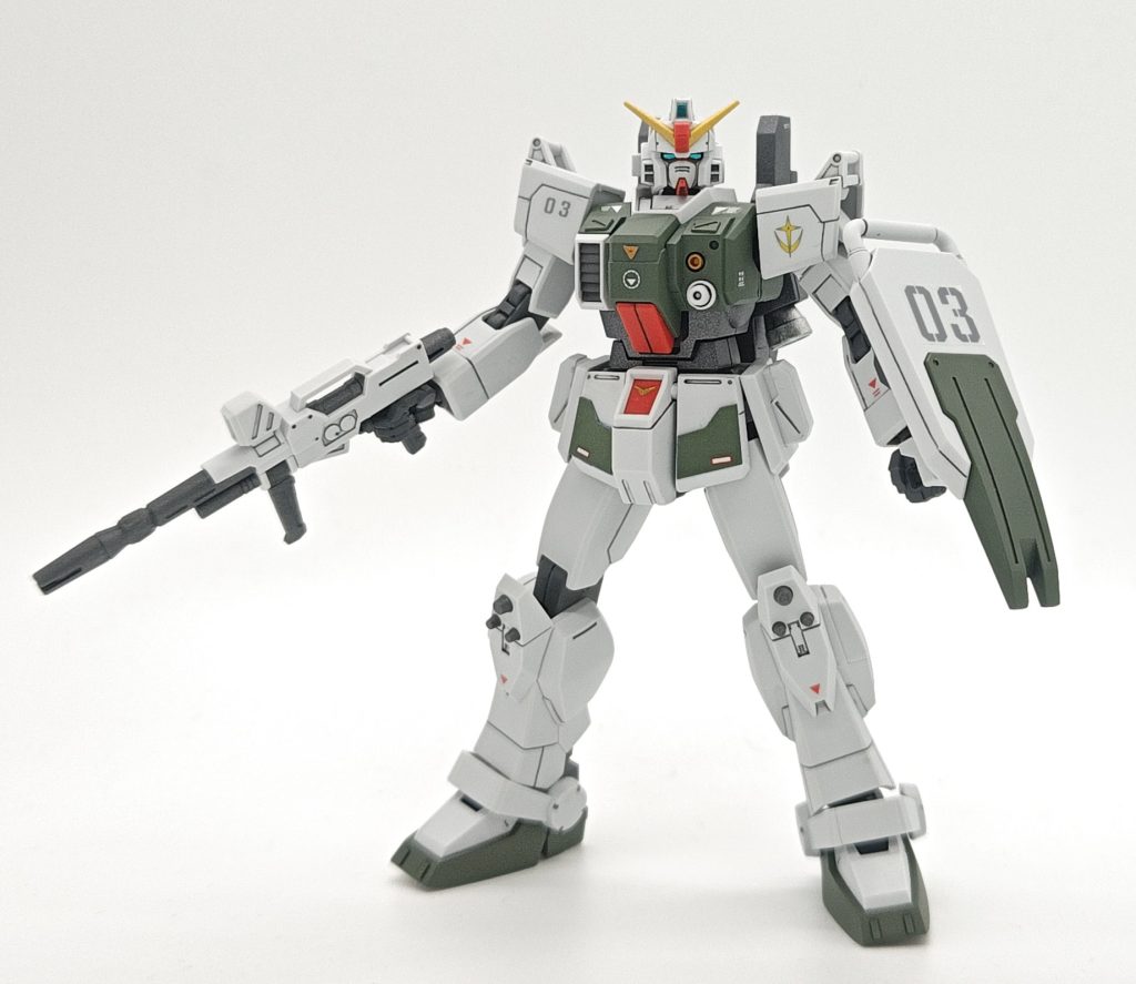 HG陸戦型ガンダム（オリカラ）–2枚目/制作者：【侍モデリング部】ユッキー