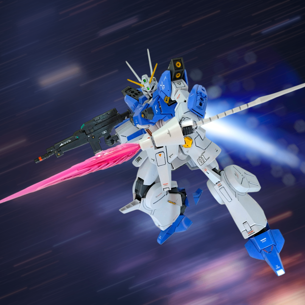 シルヴァ・バレトってカッコ良いですよね連邦なのにガンダムでもなく、ジム系でもなく、ドーベンウルフの改修機というマニアックさがたまりません(iori_sei)ホントはサプレッサーの方を使いたかったのですが、売ってません・・・