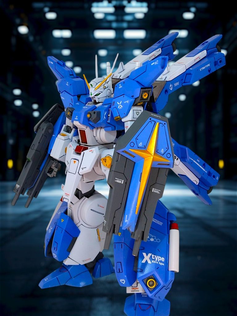 支援メカと合体！一気に情報量が増えますこのボリューム感がたまりません(gundam-kao3)&nbsp;