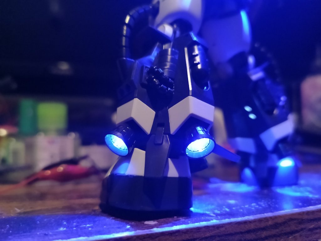 MG 高機動型ザクII 黒い三連星仕様 LED組込み–7枚目/制作者:福田 義康