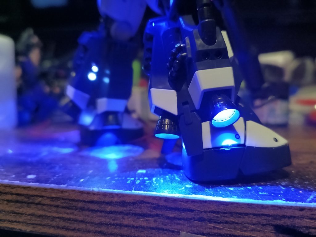 脚部バーニアもど定番ブルー