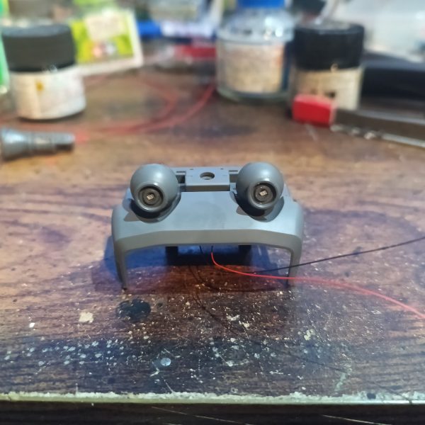 今回は珍しくバーニアから仕込み始めめした👍‼️（4枚目）