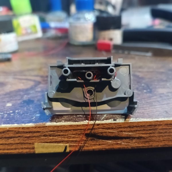 今回は珍しくバーニアから仕込み始めめした👍‼️（5枚目）