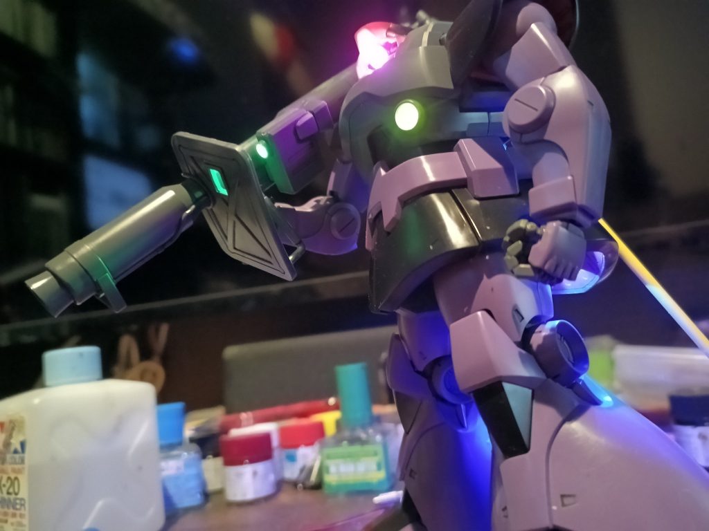 MG ドム アップグレード版 LED組込み–2枚目/制作者：福田 義康