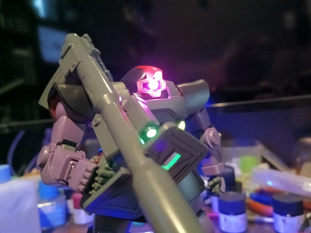 MG ドム アップグレード版 LED組込み–4枚目/制作者：福田 義康