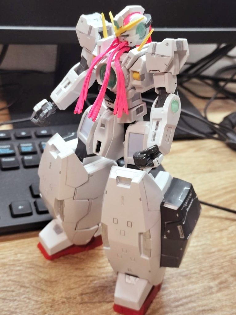 レッグアーマー着装