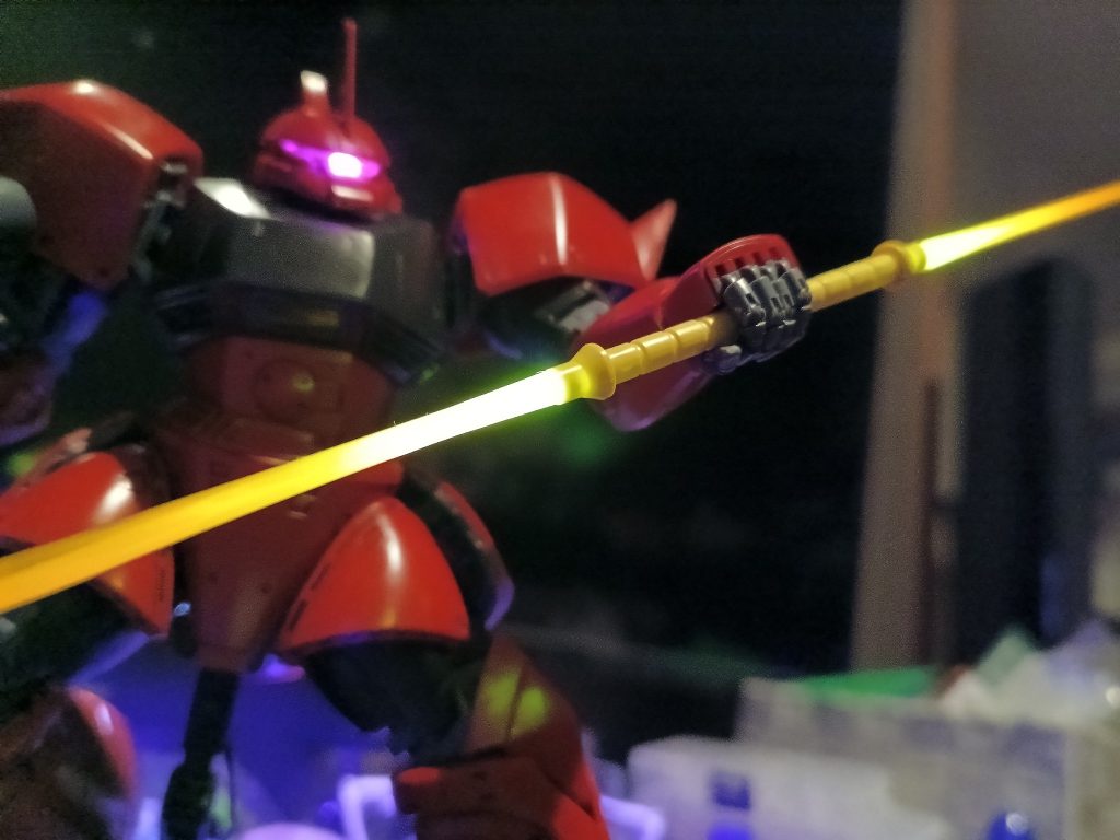 MG ゲルググ ジョニー・ライデン専用 LED組込み–4枚目/制作者：福田 義康