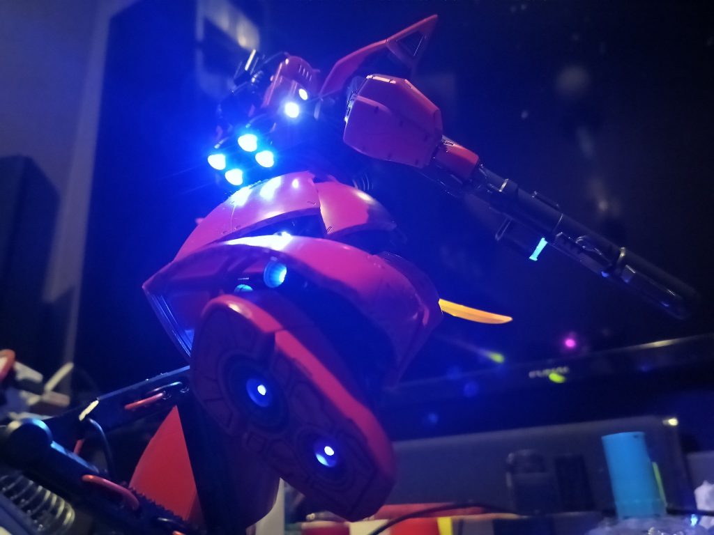 MG ゲルググ ジョニー・ライデン専用 LED組込み–7枚目/制作者：福田 義康