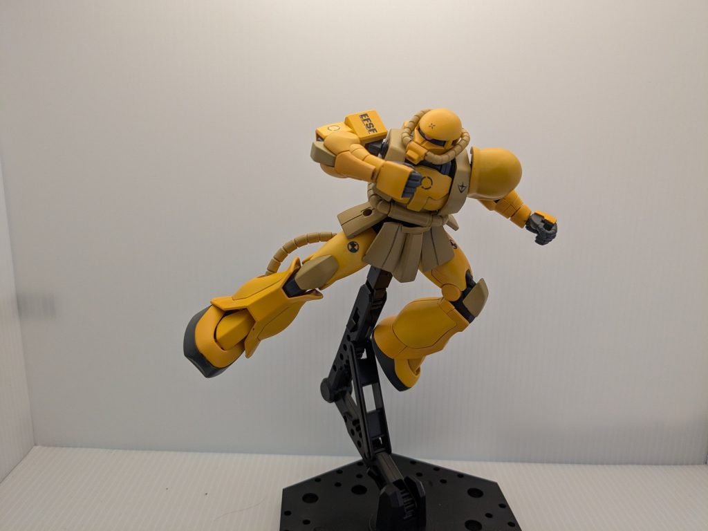 ザクIIのリヴァイブ版は大好きです。ガンプラとしては総合的にザクIIが一番作っていて楽しいと感じます。