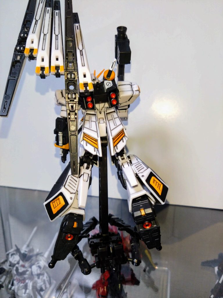 GフレームFA　νガンダム（HWS装備型）–9枚目/制作者：基本筆塗り部分塗装仕様