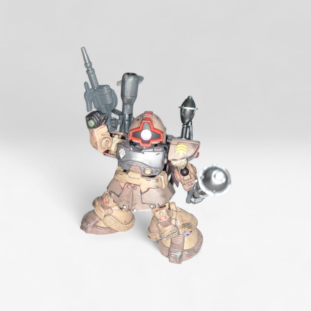 重装ドム（砂漠仕様）–3枚目/制作者：たんたんタヌキチ