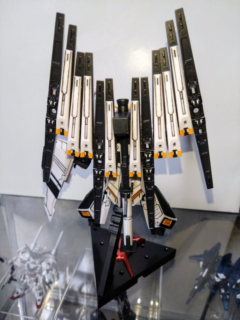 GフレームFA　νガンダム（HWS装備型）–4枚目/制作者：基本筆塗り部分塗装仕様