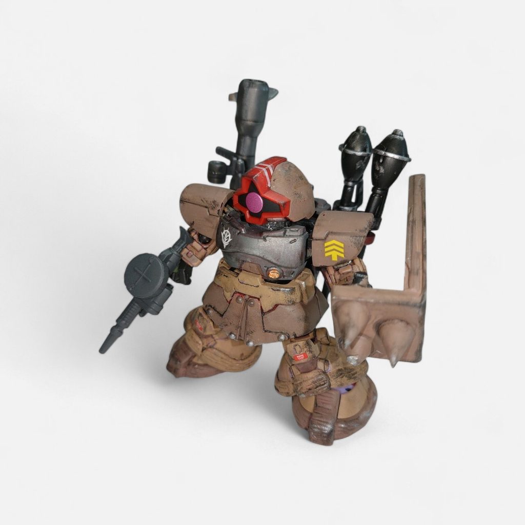 重装ドム（砂漠仕様）–5枚目/制作者：たんたんタヌキチ