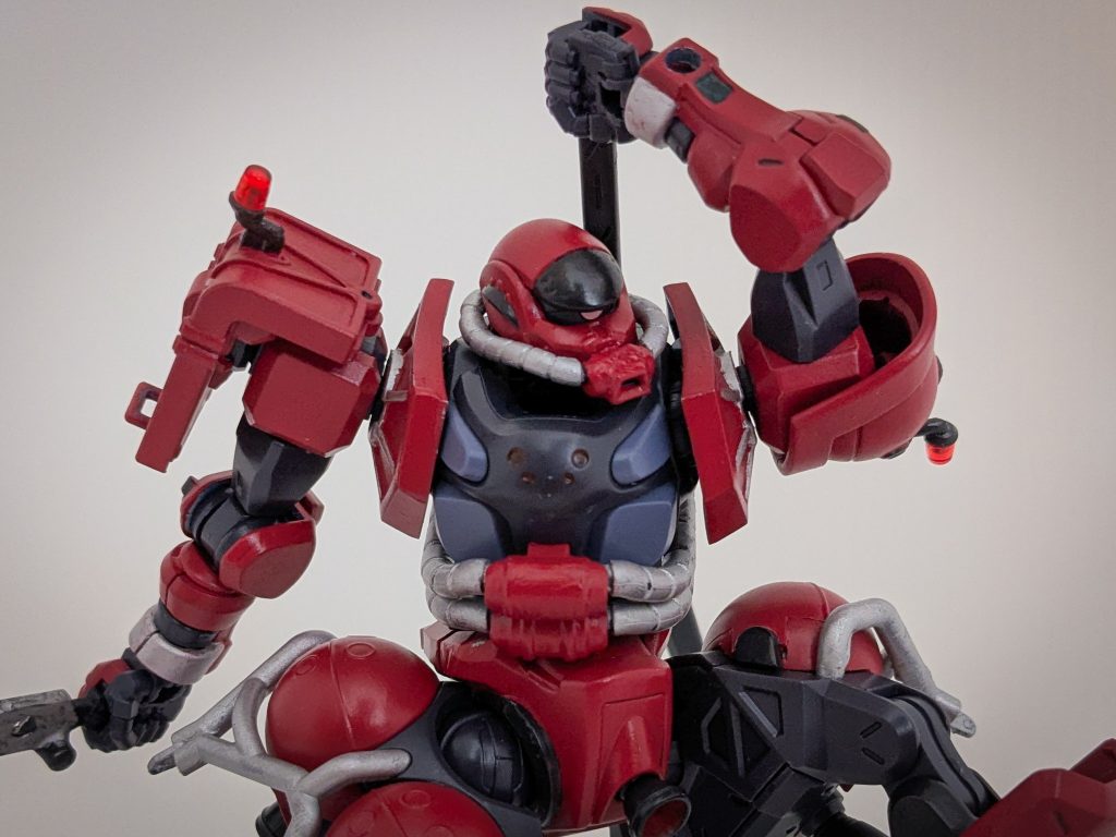 以上、軍警ザク デッドプール風でした。