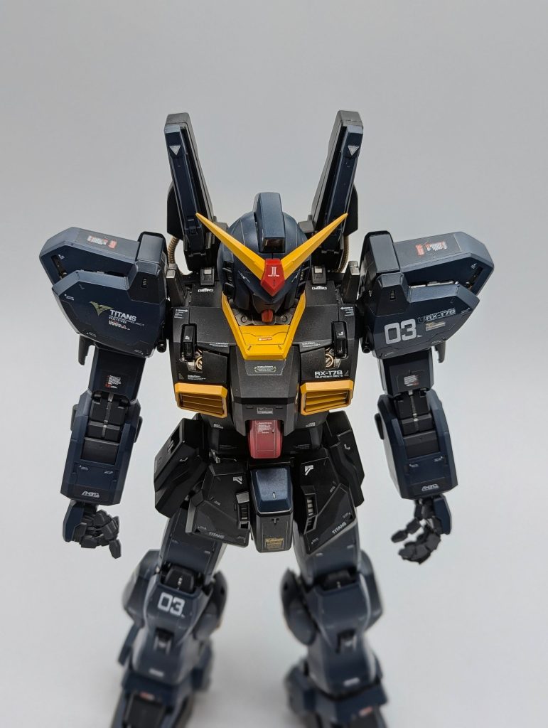 PGガンダムMark2ティターンズカラー改修塗装完成品–9枚目/制作者：kenshira0123