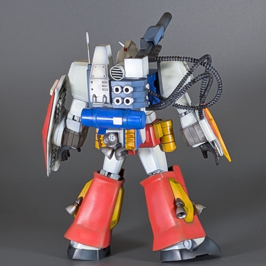 旧キット1/144パーフェクトガンダム–3枚目/制作者：Shisam
