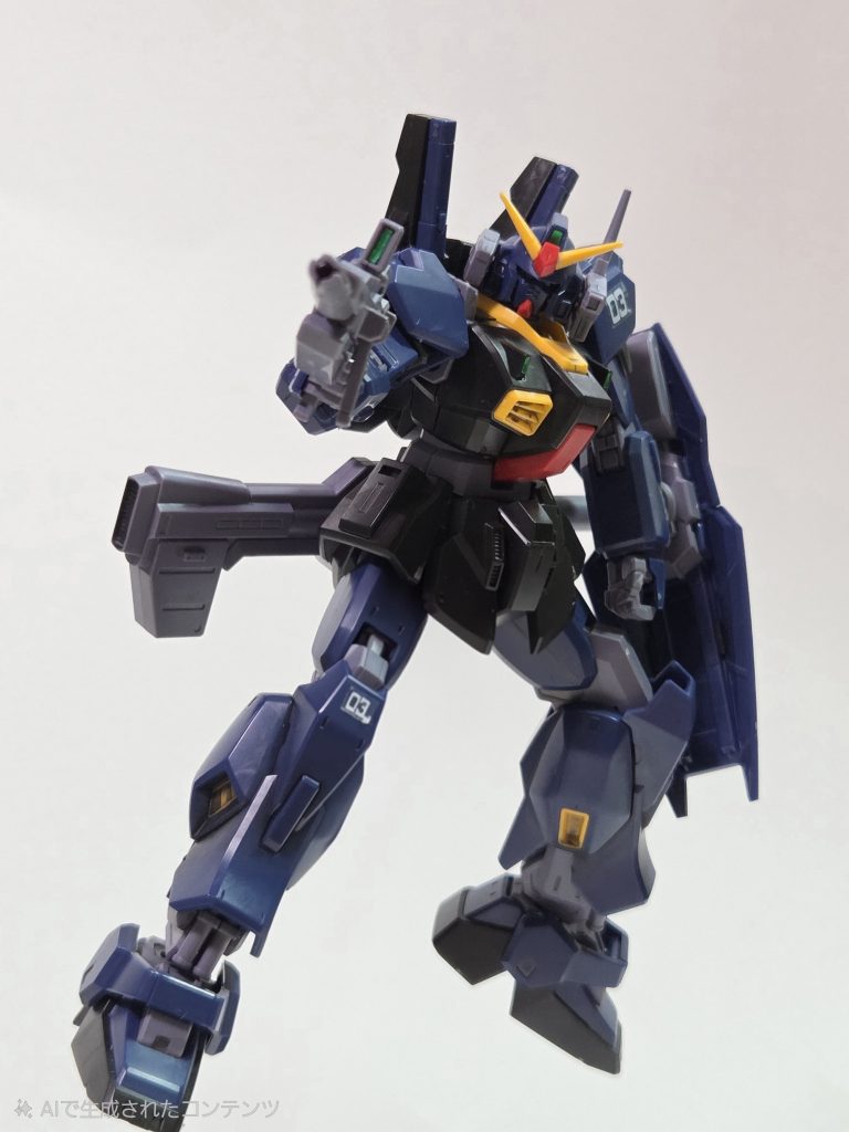 見にくいけれどライフル持ち