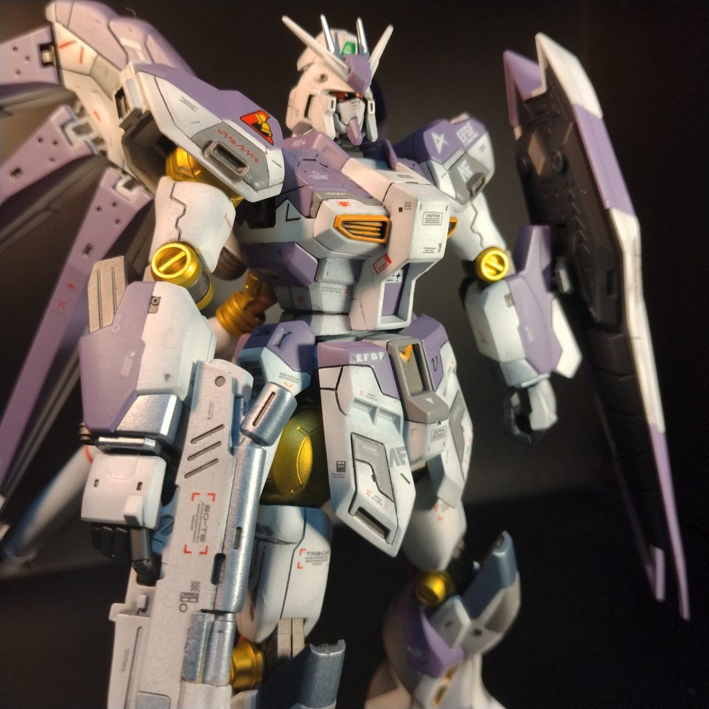 HGハイニューガンダムでした！ここまで観覧して頂き有難う御座います！😄次回はHGオリジンザクをガトリング装備仕様でやります！また制作ストーリーからアップして行きますのでお暇がありましたら観覧宜しくお願いします！😄