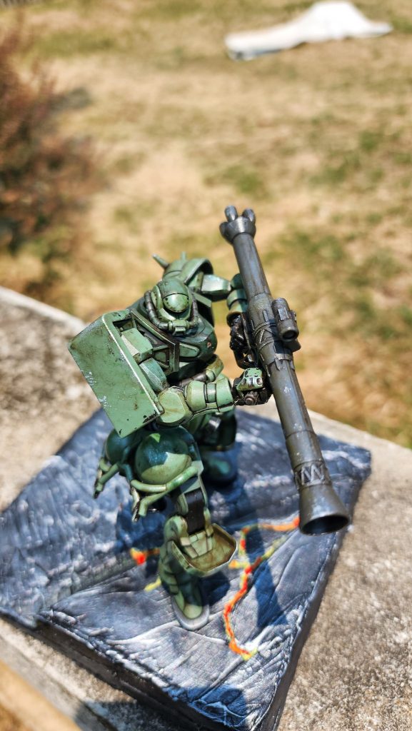 Zaku gq weathering–2枚目/制作者：noxil