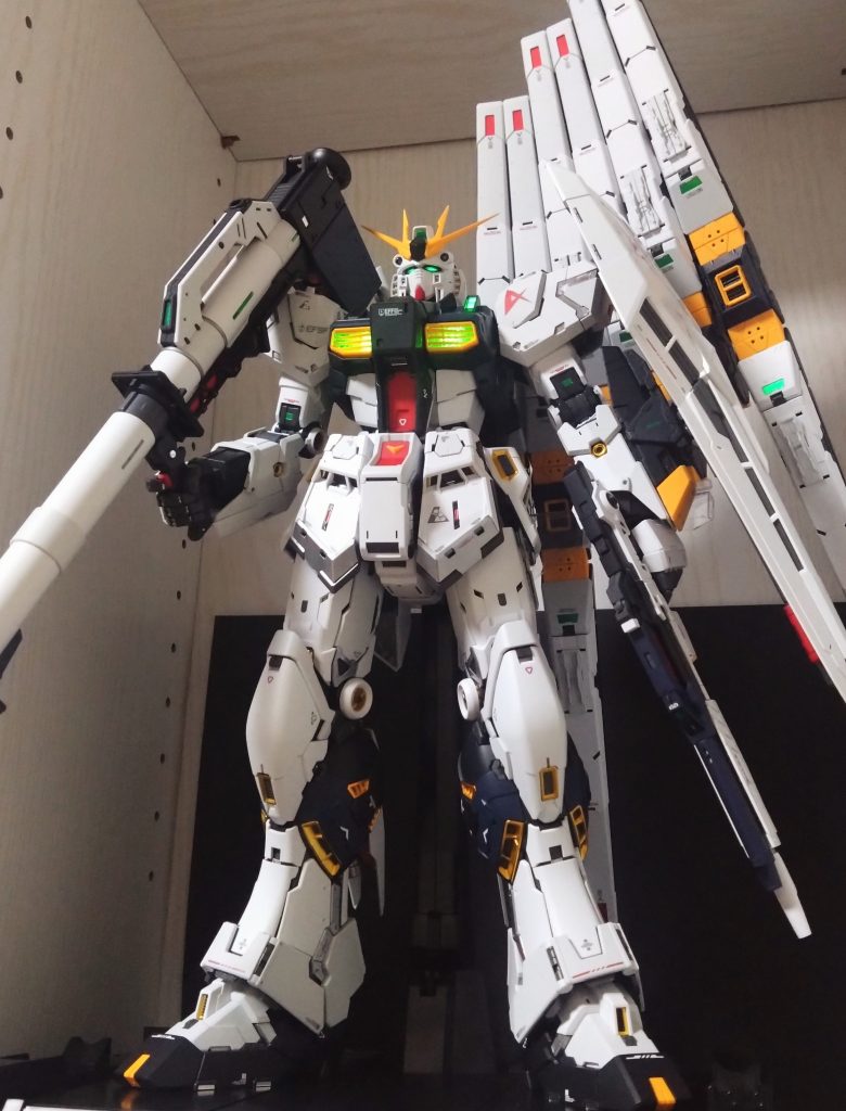 セミグロストップコートで仕上げてます。外装パーツだけでもたくさんあったので田植えが大変でした🫠