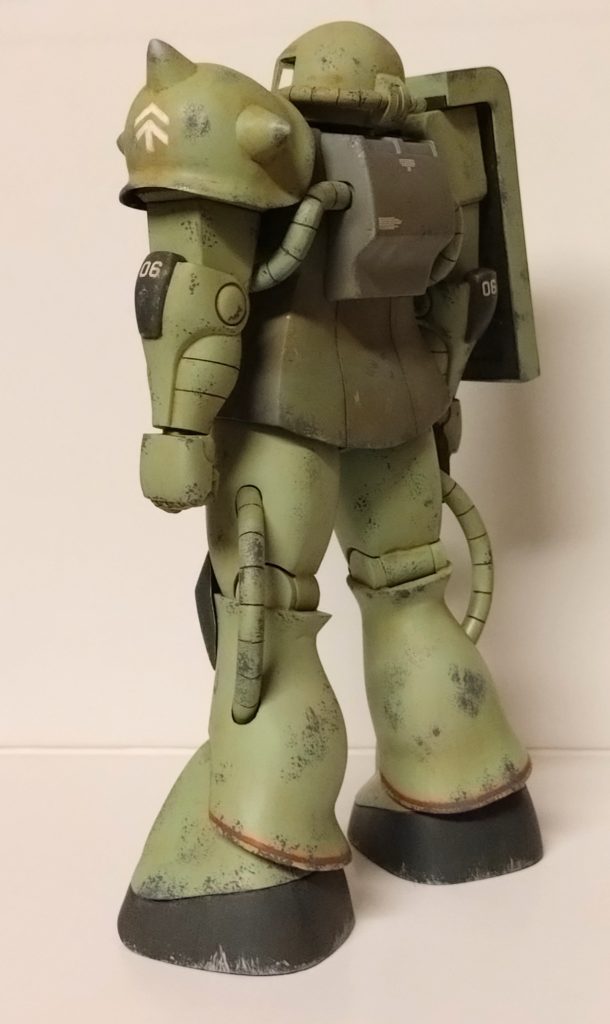 ランドセルも薄さが気になったのでプラ板で厚みを増しています。