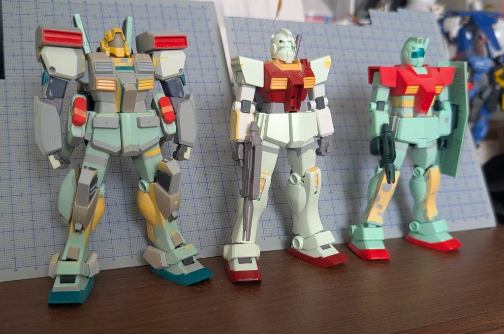 1/144 ヌーベル・ジムⅢ–2枚目/制作者：チャリナミン
