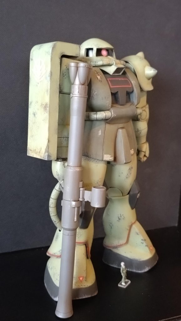 ザクバズーカとパイロットはMG2.0を使用しています。