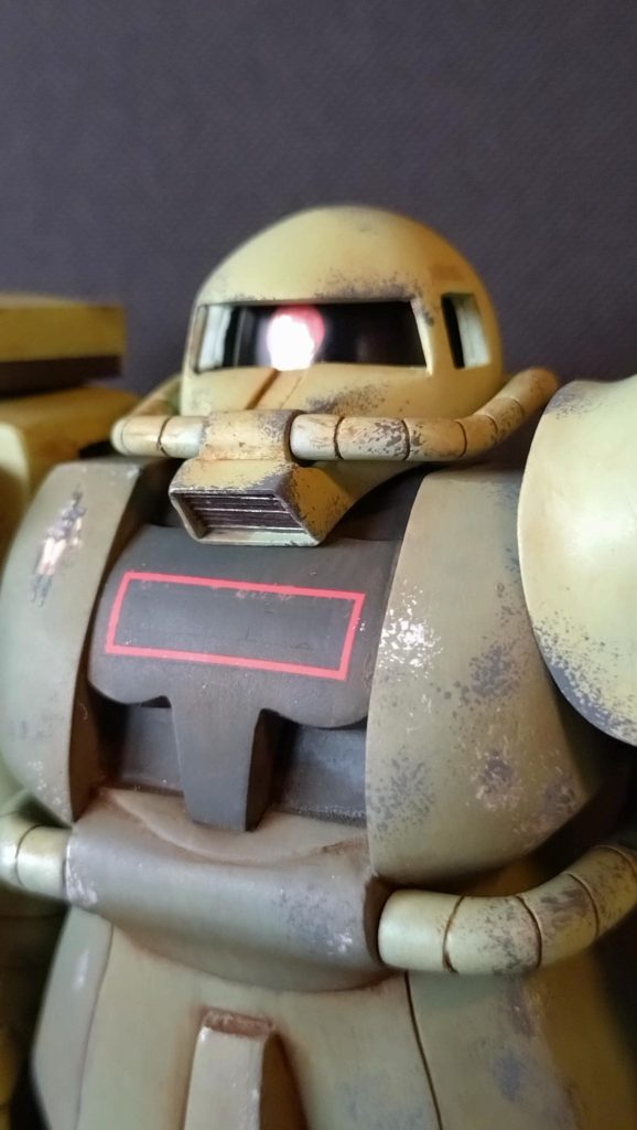 頭部は納得がいくまで弄ってます