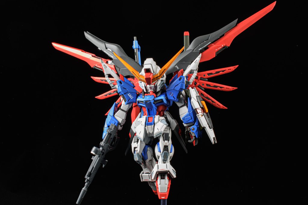 MGSD デスティニーガンダム 全塗装 完成✨–7枚目/制作者：ごろうまる