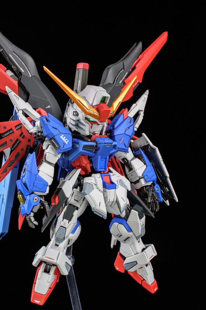 MGSD デスティニーガンダム 全塗装 完成✨–6枚目/制作者：ごろうまる