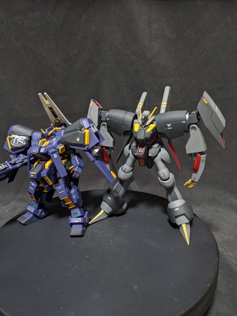 HGUCバイアランとツーショット