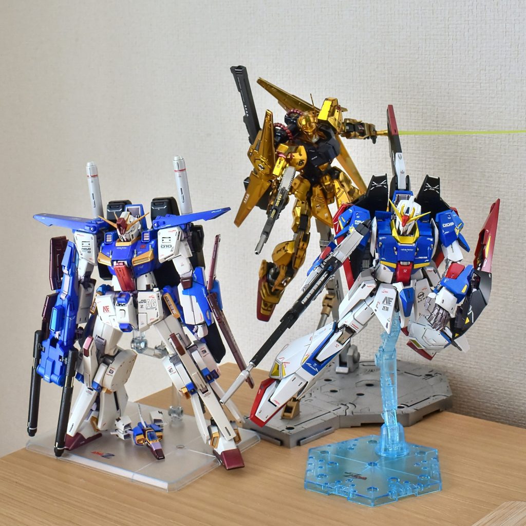 更にダブルゼータを加え第一次ネオ・ジオン抗争のガンダムチーム。……ガンダムMk-IIが欲しい‼️出来ればスーパーガンダムで(gundam-kao4)&nbsp;それでは今回も最後までご覧いただきありがとうございました。