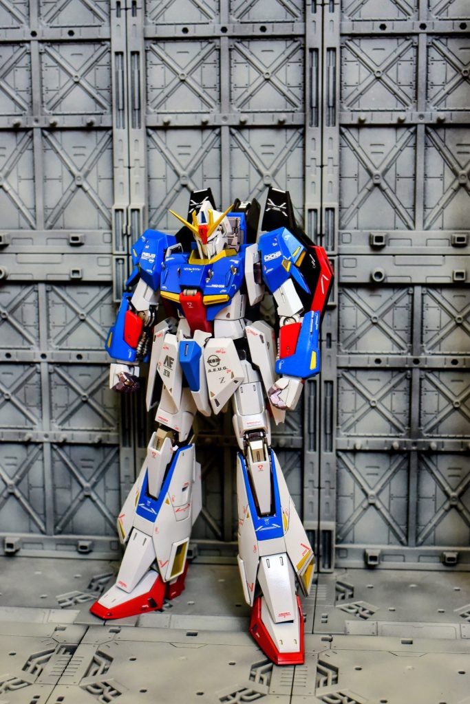 面構えと言えば事前にVer.kaのゼータガンダムは面長と聞いていたのですが、私は特に気になりませんでした。