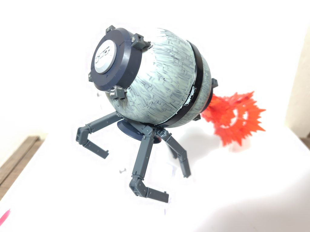 つまり、四つ足のAGEビルダーがジェット噴射で空を飛びます
