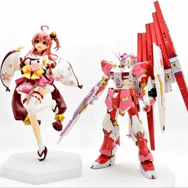 RG νガンダム さくらみこ🌸カラー 完成