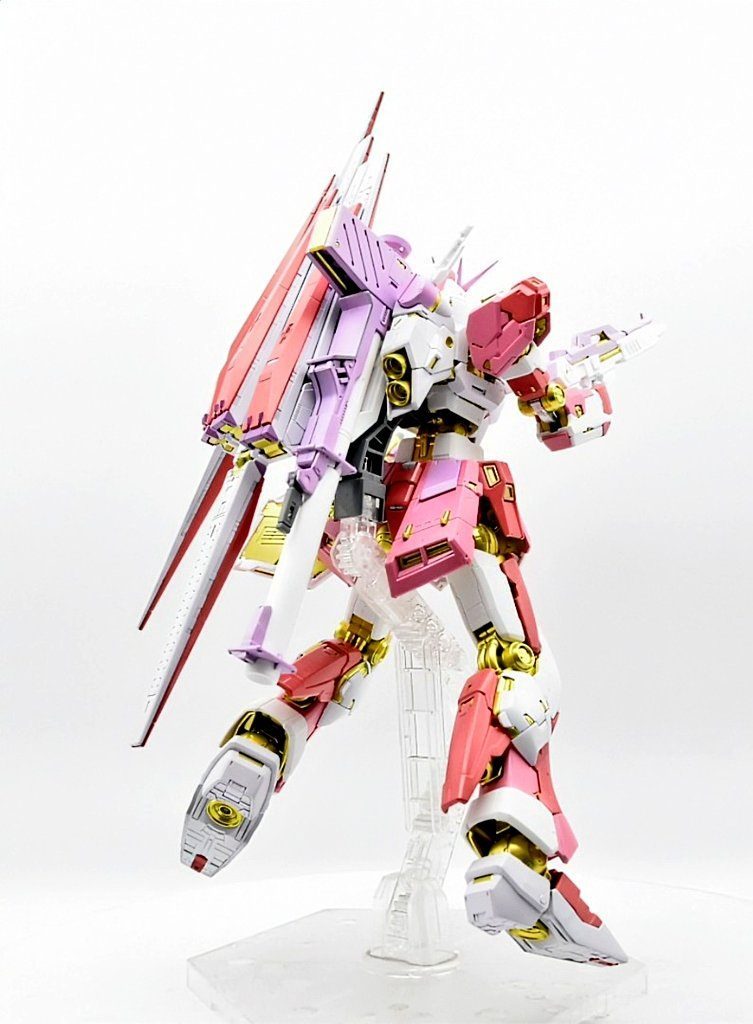 RG νガンダム さくらみこ🌸カラー 完成–6枚目/制作者：shin