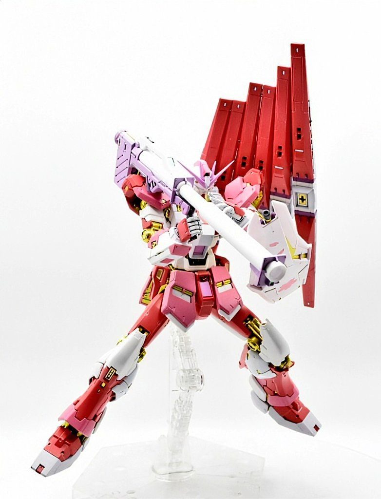 RG νガンダム さくらみこ🌸カラー 完成–9枚目/制作者：shin