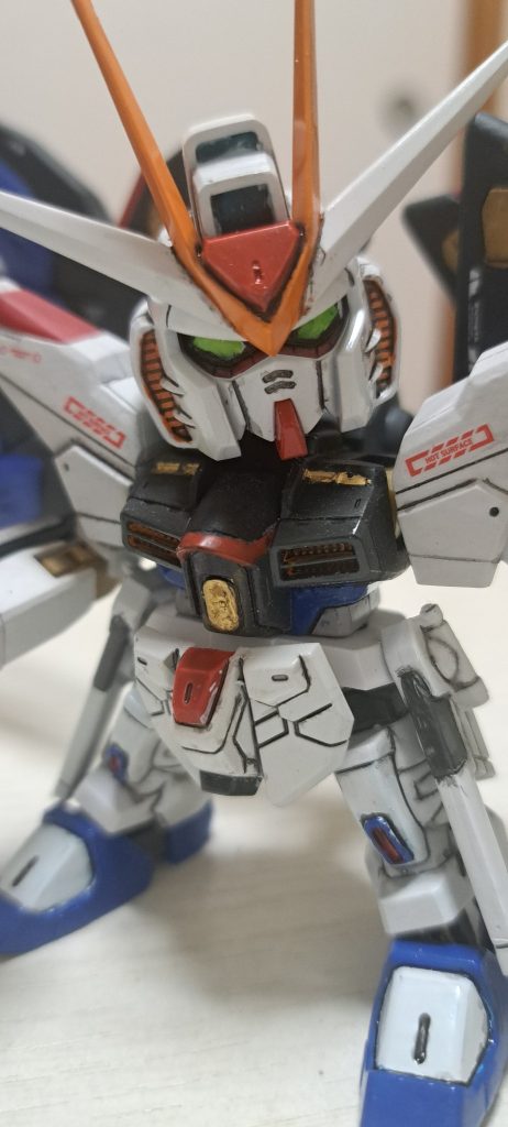 ストライクフリーダムガンダム初めてのミキシング