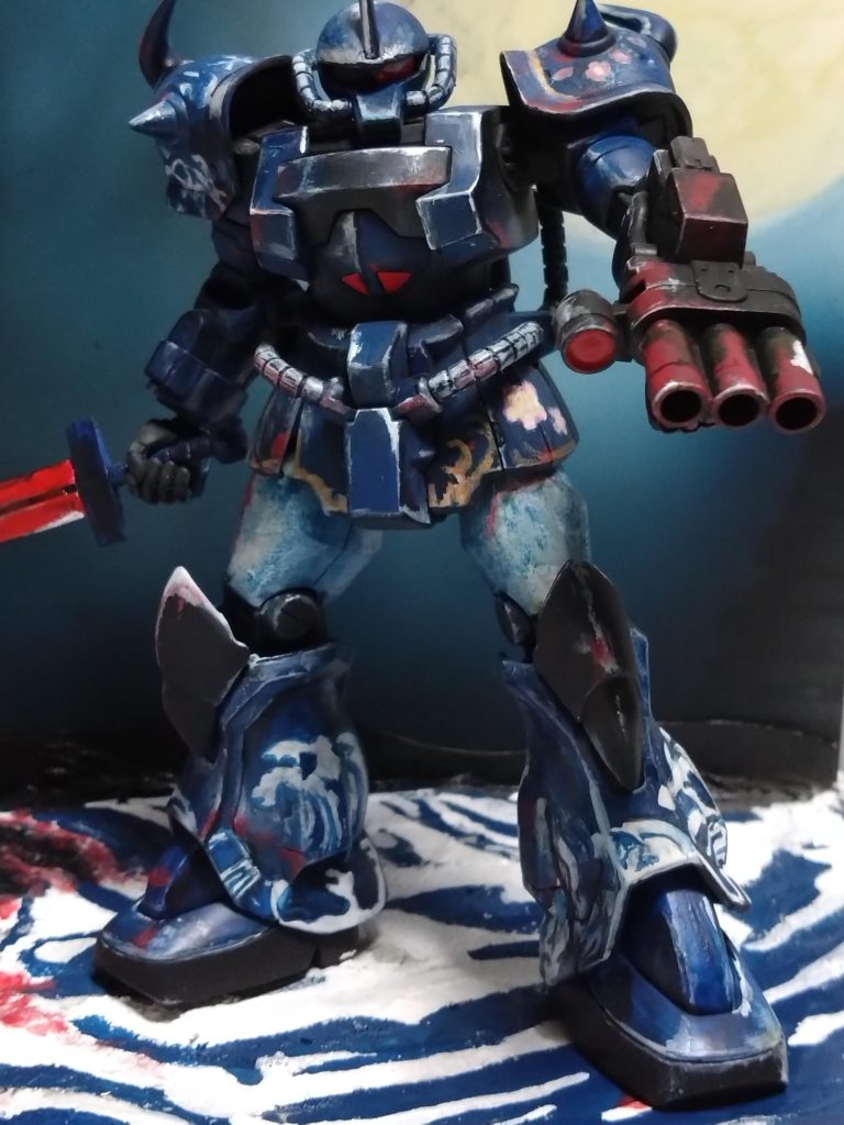 横からの照明無して撮影。&nbsp;