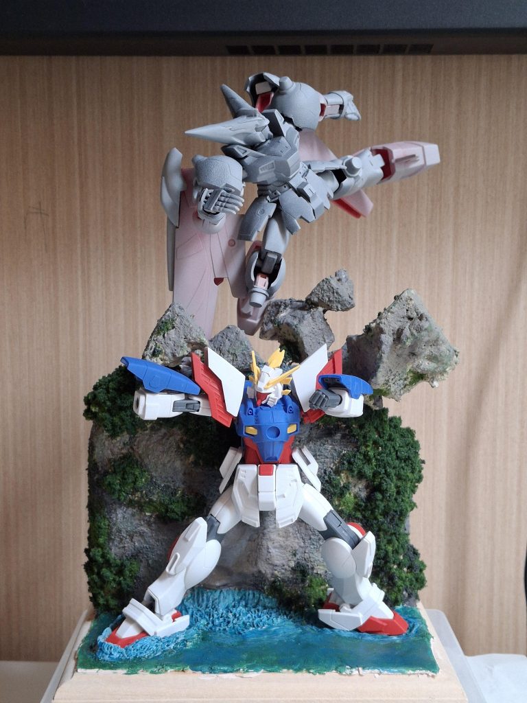 機動武闘伝Gガンダムジオラマ–4枚目/制作者：oldlam_works