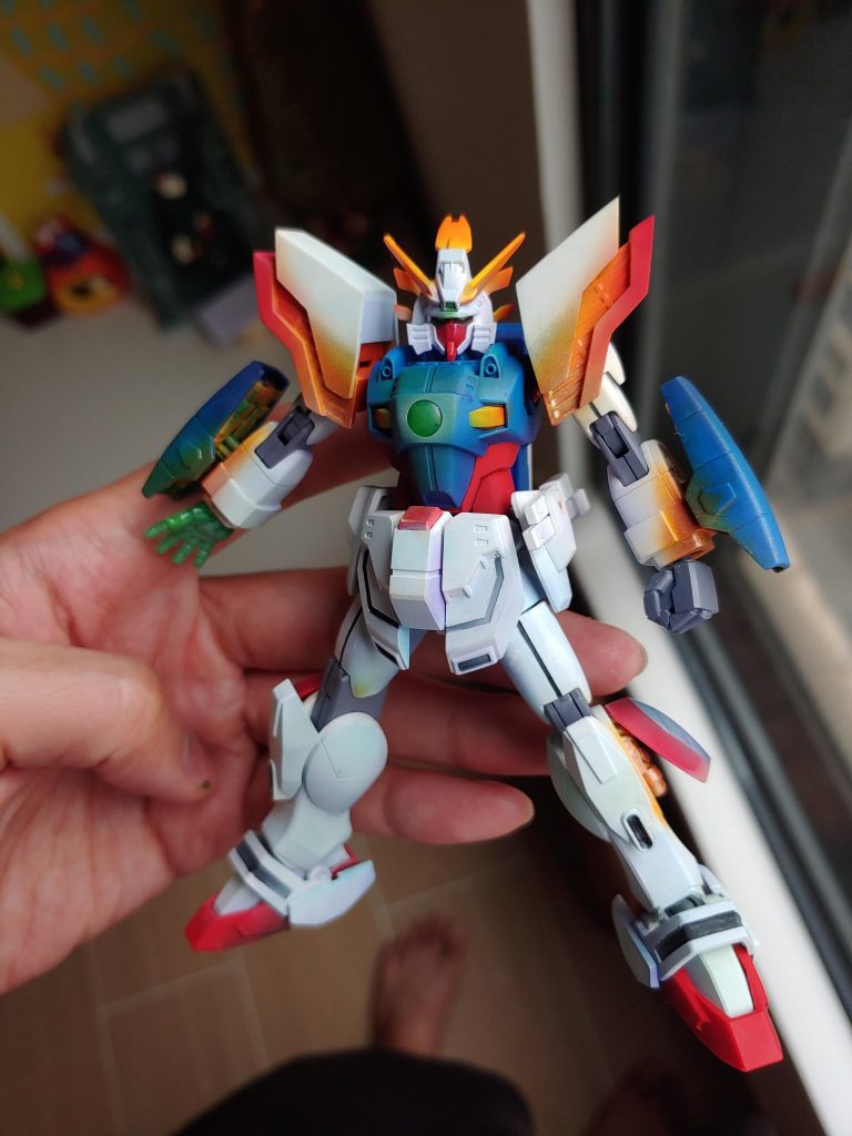 機動武闘伝Gガンダムジオラマ–2枚目/制作者：oldlam_works
