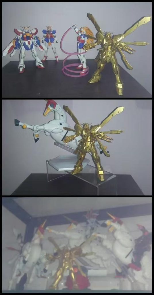 FIX•ゴッドガンダム•明鏡止水(重塗)–6枚目/制作者：risuisei