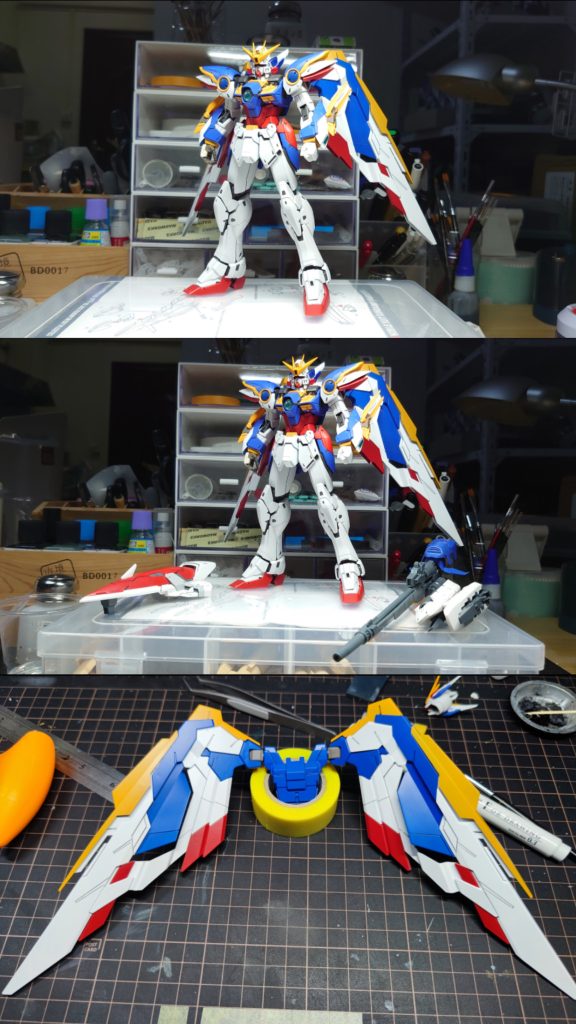 MG•ウイングガンダムEW(アーリーカラー•KA)–5枚目/制作者：risuisei