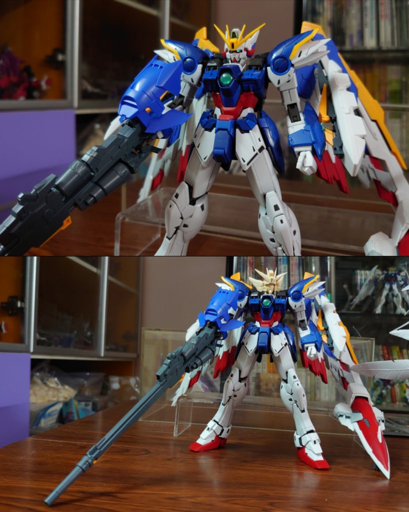 MG•ウイングガンダムEW(アーリーカラー•KA)–4枚目/制作者：risuisei