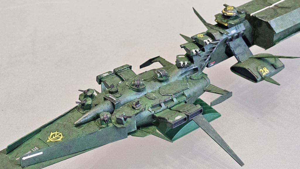 1/1200 旧キット 改ムサイ級航空巡洋艦ケーニヒスベルク–8枚目/制作者:Kai