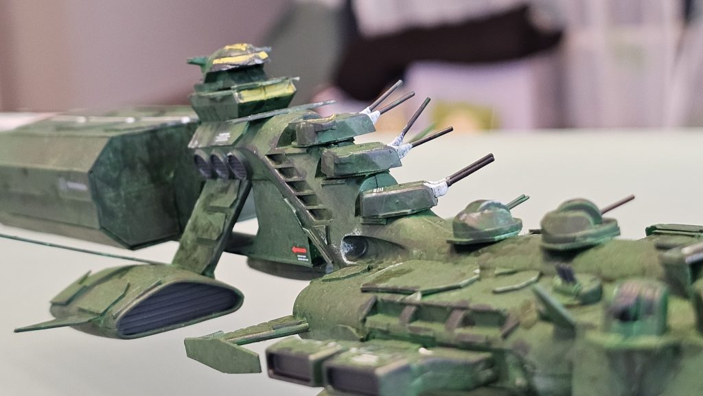 1/1200 旧キット 改ムサイ級航空巡洋艦ケーニヒスベルク–4枚目/制作者:Kai