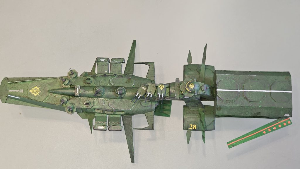 1/1200 旧キット 改ムサイ級航空巡洋艦ケーニヒスベルク–7枚目/制作者:Kai