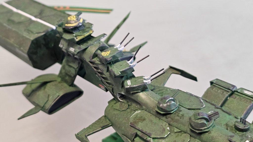 1/1200 旧キット 改ムサイ級航空巡洋艦ケーニヒスベルク–9枚目/制作者:Kai