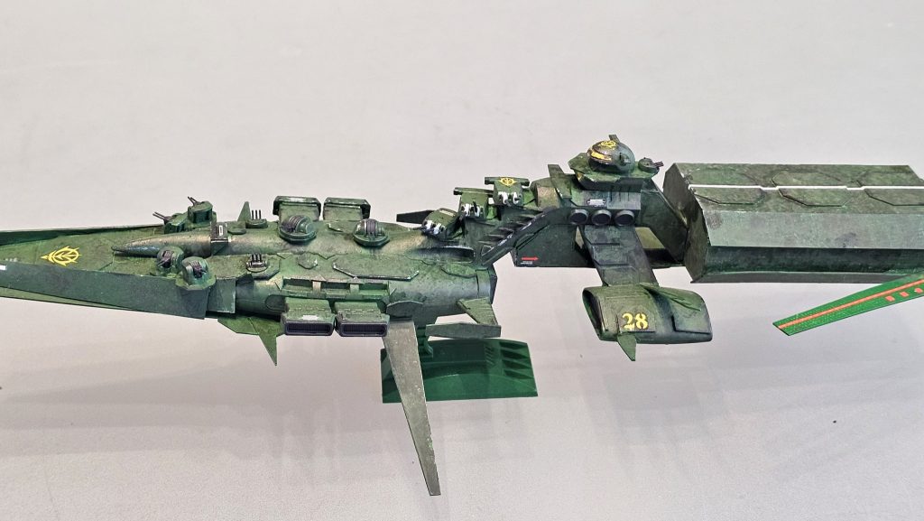 1/1200 旧キット 改ムサイ級航空巡洋艦ケーニヒスベルク–6枚目/制作者:Kai